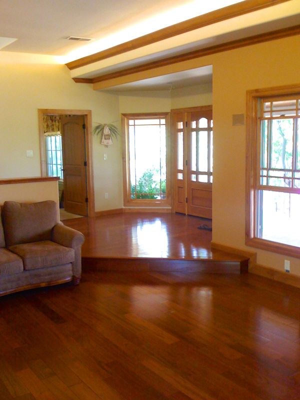 Cherry Floor Installation in Port Gamble, WA