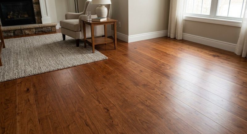 Cherry Floor Installation in Poulsbo, WA