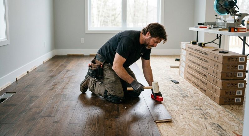 Hardwood Floor Installation in Everett, WA