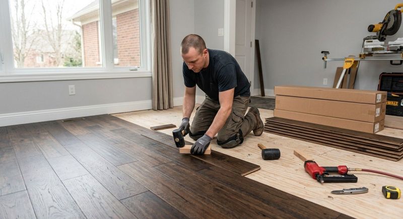Hardwood Floor Installation in Kingston, WA