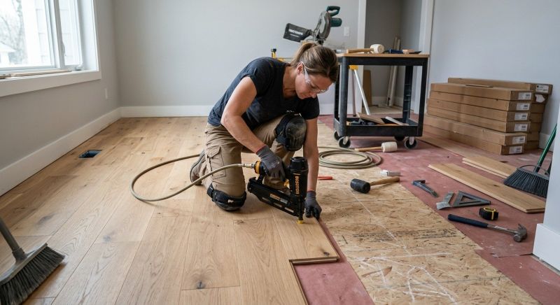 Hardwood Floor Installation in Port Gamble, WA