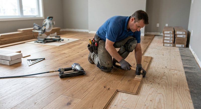Hardwood Floor Installation in Snohomish County, WA