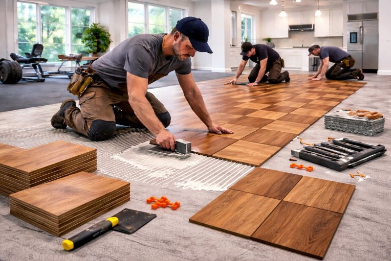 Hardwood Floor Installation in Woodinville, WA