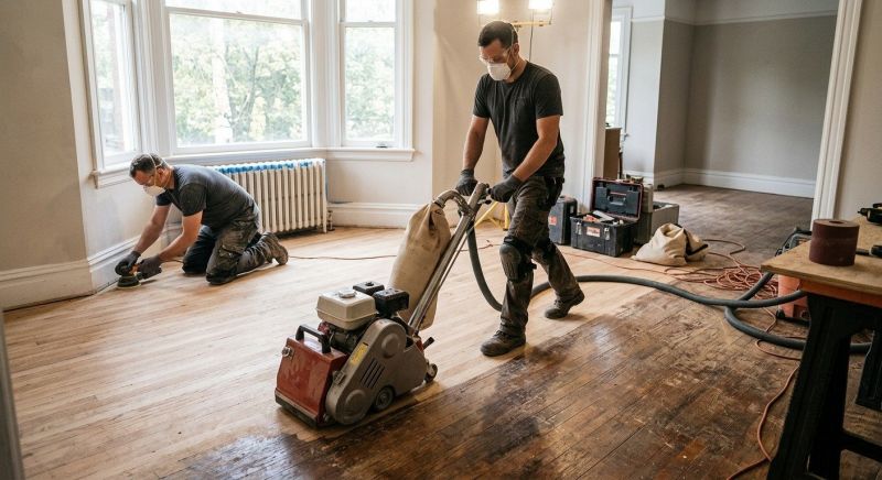 Hardwood Floor Renovation in Redmond, WA