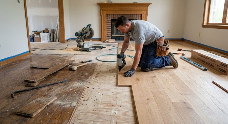 Hardwood Replacement in Redmond, WA