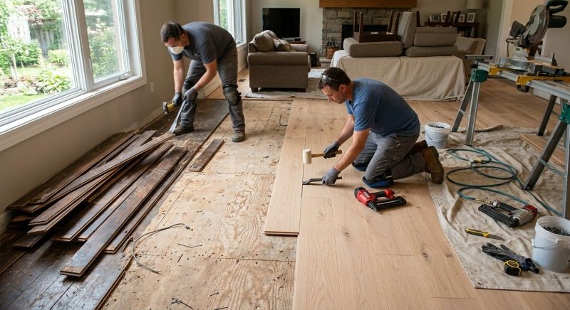Hardwood Replacement in Renton, WA