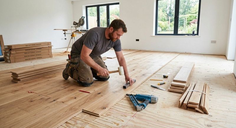 Oak Floor Installation in Maple Valley, WA