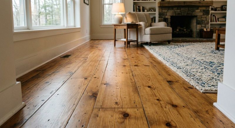 Pine Floor Installation in Redmond, WA