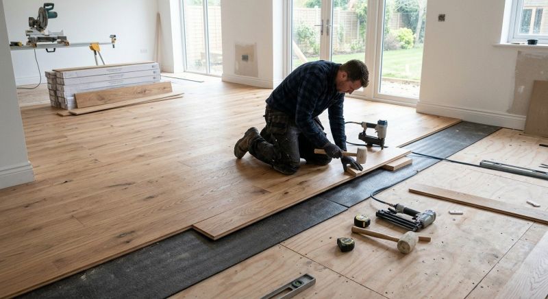 Teak Flooring Installation in Redmond, WA