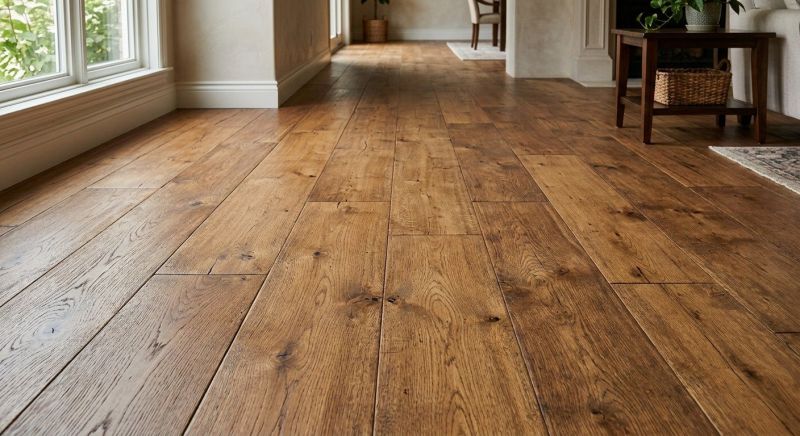 Wide Plank Floor Installation in Redmond, WA
