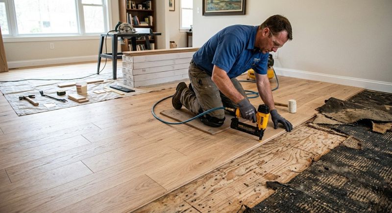 Wood Floor Replacement in North Bend, WA