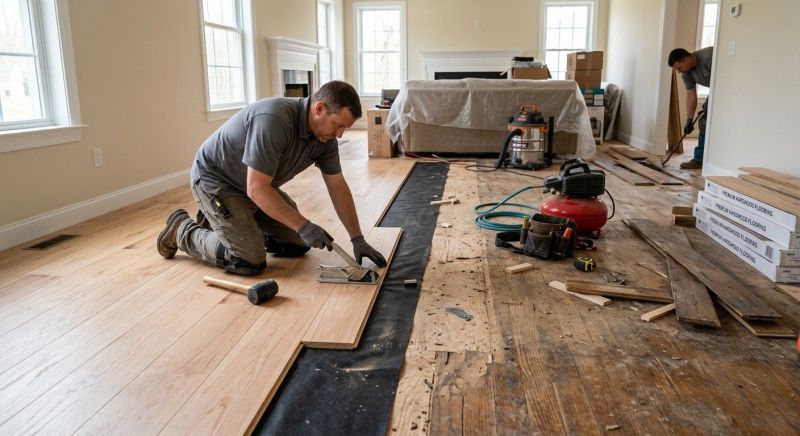 Wood Flooring Installation in Everett, WA