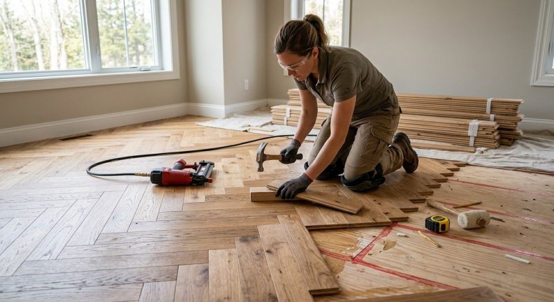 Wood Flooring Installation in Kingston, WA